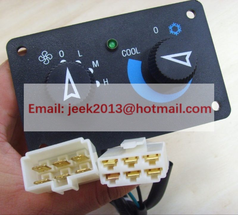 4130000418 A/C CONTROL PANEL FOR SDLG WHEEL LOADER