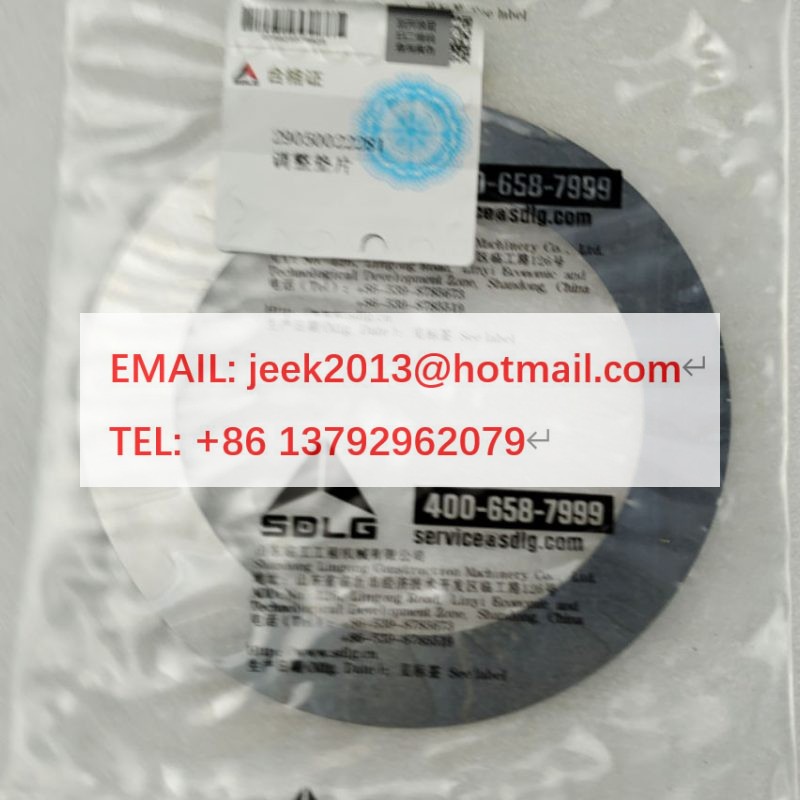 29050022281 SHIM FOR SDLG WHEEL LOADER