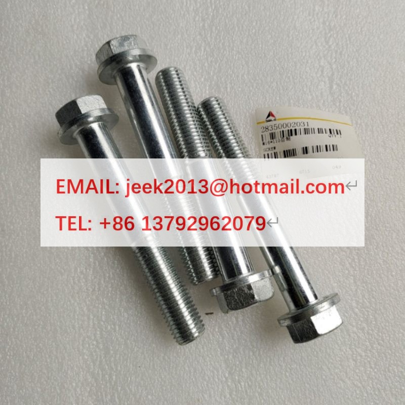 28350002031 SCREW BOLT FOR SDLG MOTOR GRADER