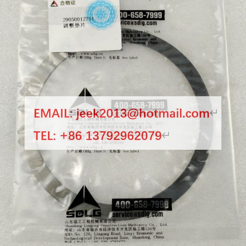 29050012751 SHIM FOR SDLG WHEEL LOADER