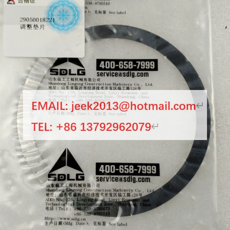 29050018221 SHIM FOR SDLG WHEEL LOADER