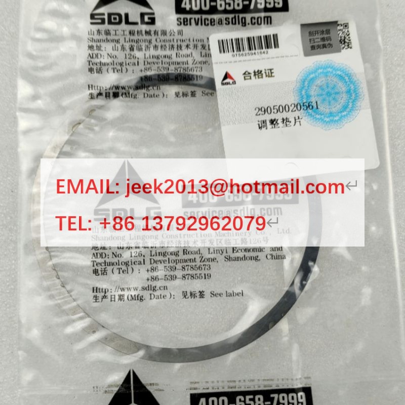 29050020561 SHIM FOR SDLG WHEEL LOADER