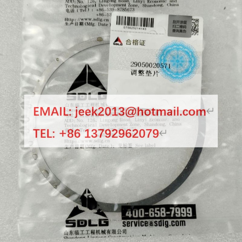 29050020571 SHIM FOR SDLG WHEEL LOADER