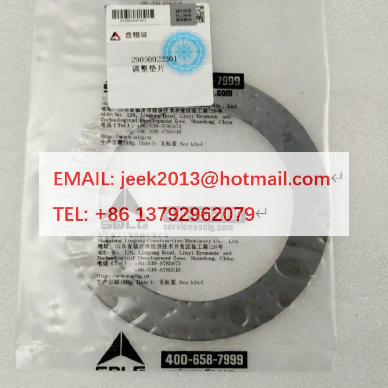 29050022301 SHIM FOR SDLG WHEEL LOADER