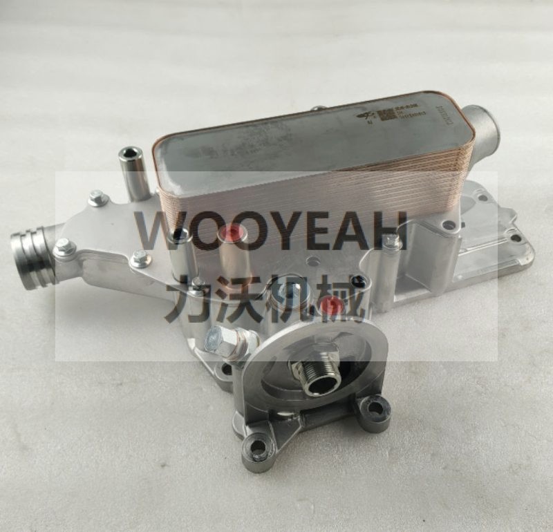 J8L00-1013100 OIL COOLER ASSY FOR YUCHAI YC6J125-T302 YC6J125-T300