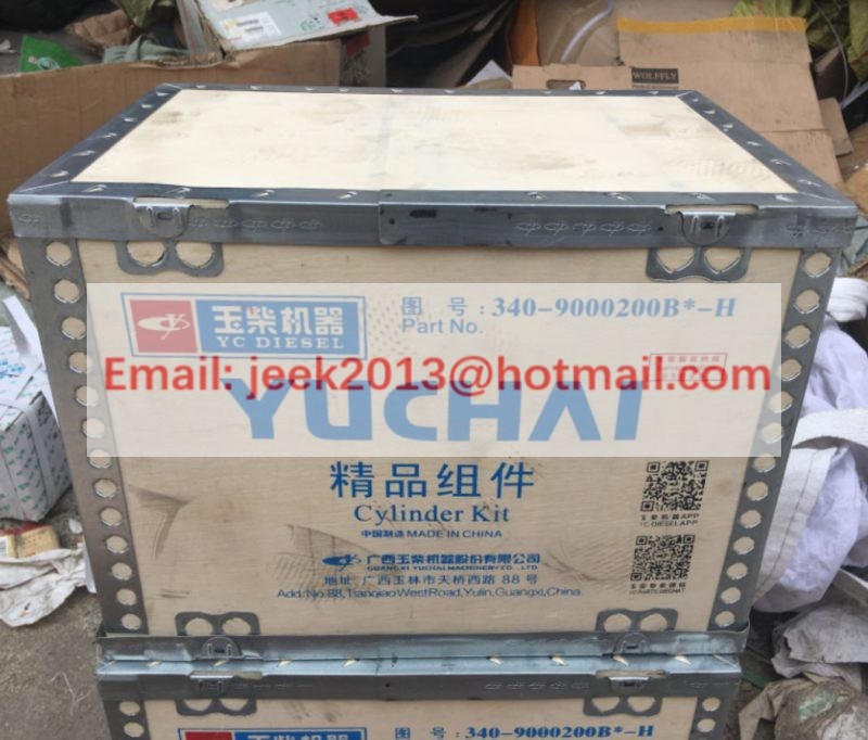 340-9000200B PISTON GROUP FOR YUCHAI YC6108G ENGINE