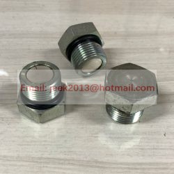 31W0001 12V0471 Oil Plug With O-Ring For LiuGong Road Roller
