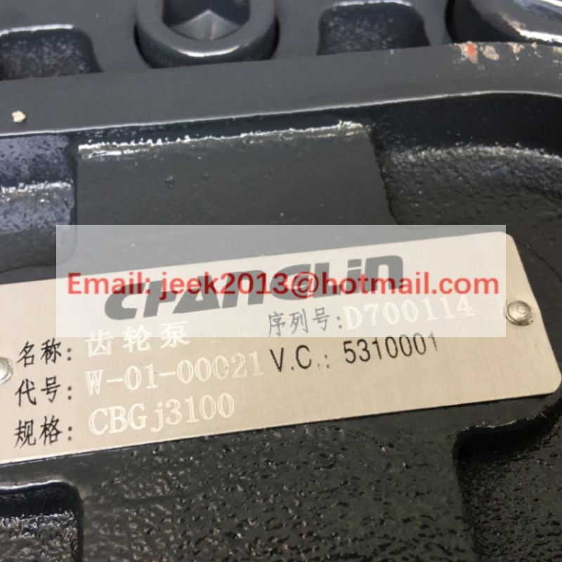 W-01-00021 GEAR PUMP FOR CHANGLIN ZLM50E WHEEL LOADER