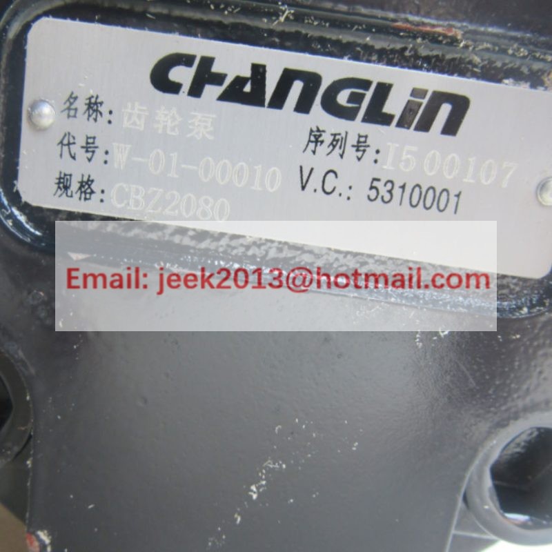 W-01-00010 CBZ2080 GEAR PUMP FOR CHANGLIN ROAD ROLLER