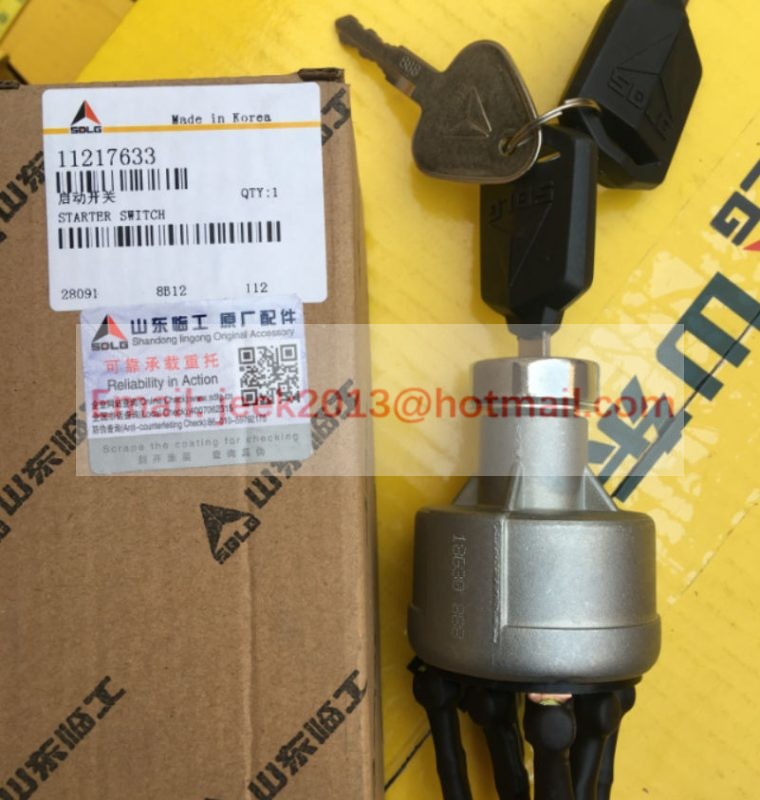 11217633 STARTER SWITCH FOR SDLG EXCAVATOR 11215151 11211219