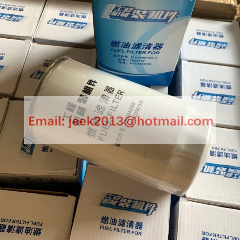 OEM 1000442956 612600081334 FUEL FILTER FOR WD615 WD10 WP10 ENGINE