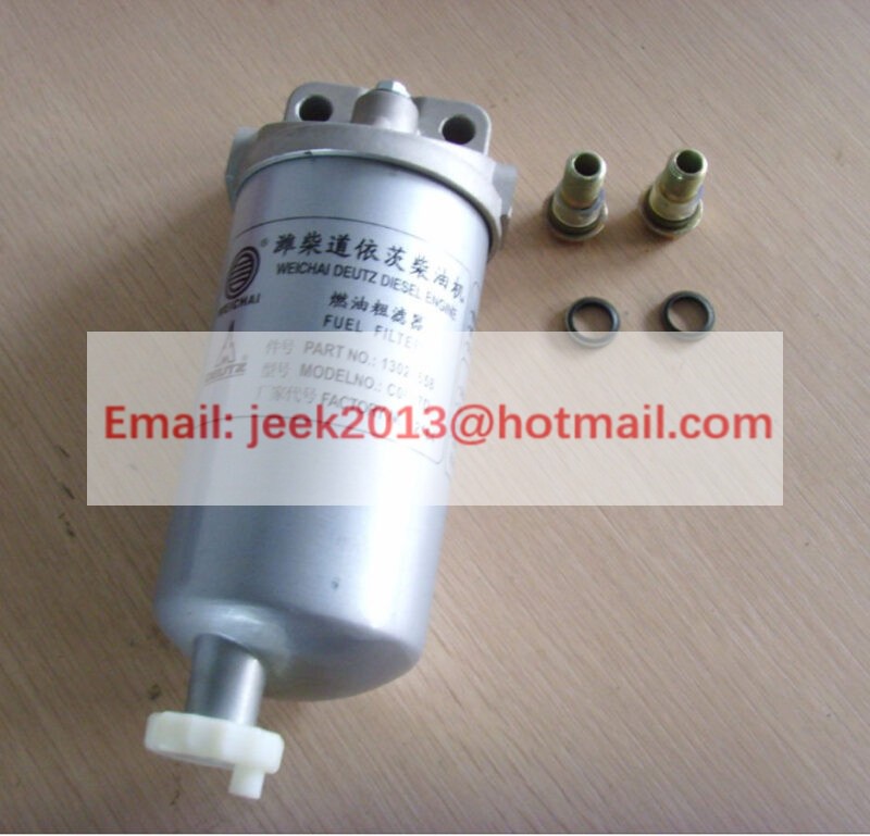 4110000189006 FUEL FILTER ASSY FOR SDLG L936 WHEEL LOADER