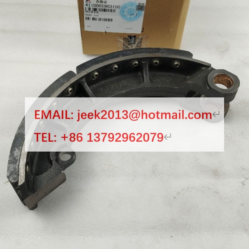 4110001903100 BRAKE SHOE FOR G9180 G9190 G9200 MOTOR GRADER