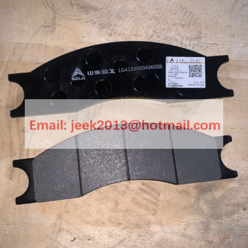 4110000496008 BRAKE PADS FOR SDLG WHEEL LOADER ROAD ROLLER