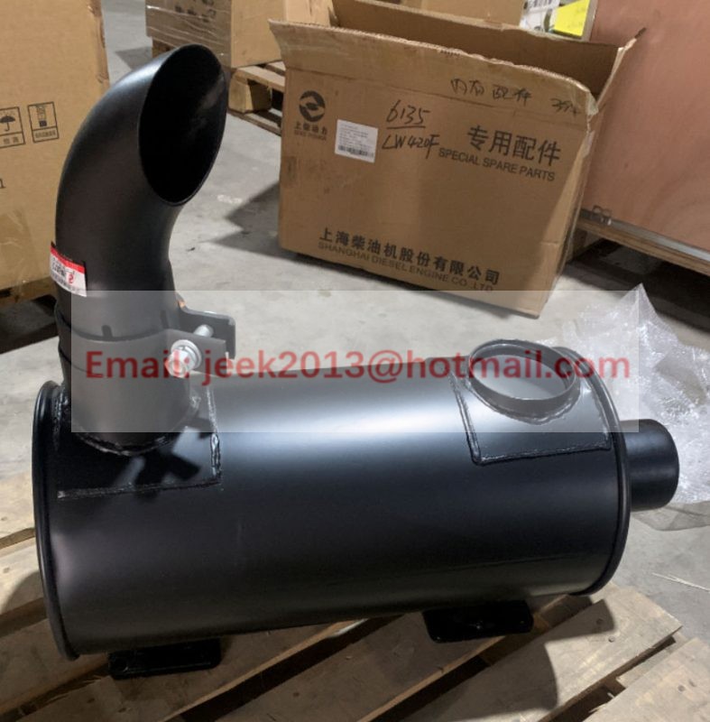 XSG-08-000+B MUFFLER GROUP FOR SHANGCHAI 6135 ENGINE