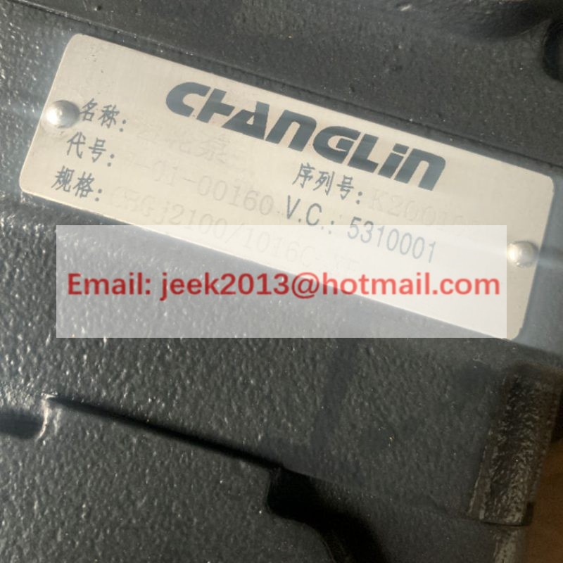 W-01-00160 GEAR PUMP FOR CHANGLIN 956 ZL50H WHEEL LOADER