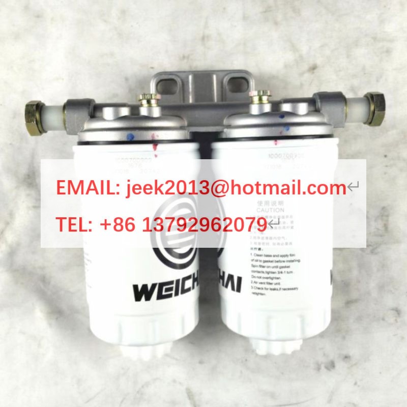 1000744195 1000700909 FUEL FILTER WITH SEAT ASST FOR WEICHAI WP6 ENGINE