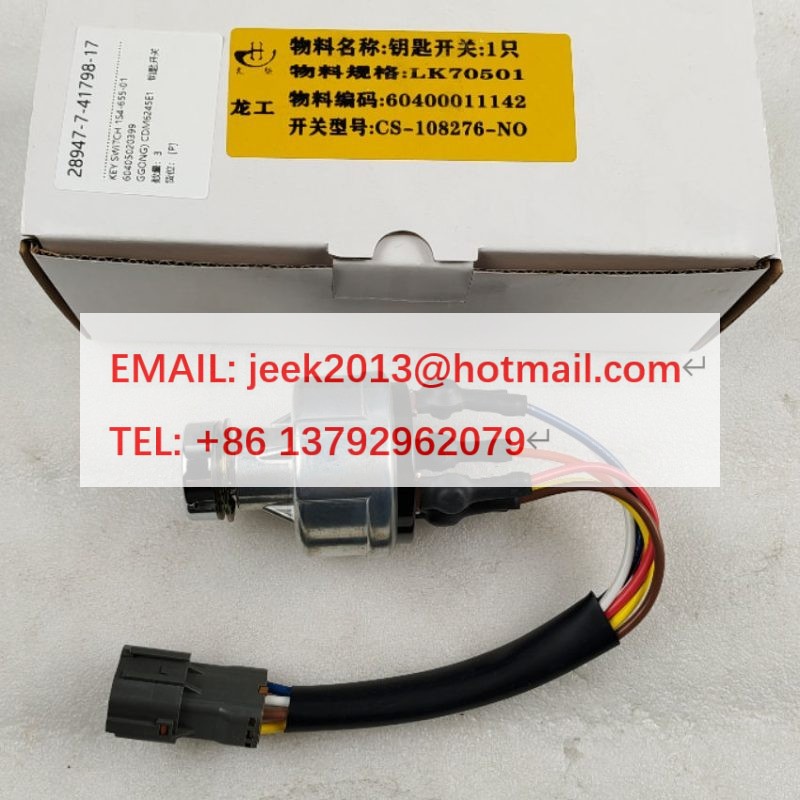 LK70501 60400011142 START SWITCH FOR LONGKING EXCAVATOR WHEEL LOADER