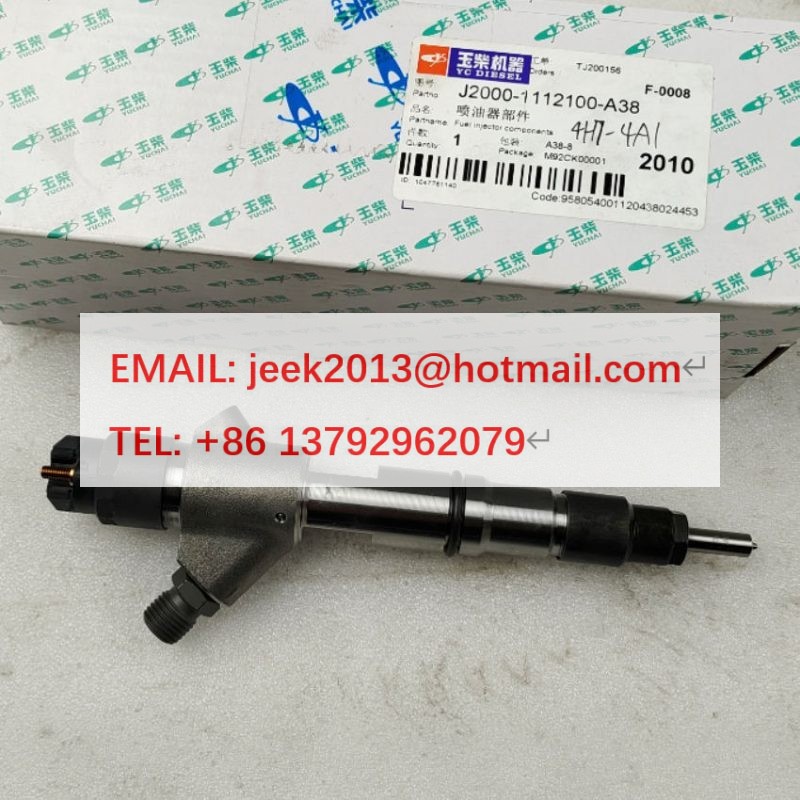 J2000-1112100-A38 J2000-A38 0445120380 FUEL INJECTOR FOR YUCHAI YC6J125-T300 YC6J125-T302