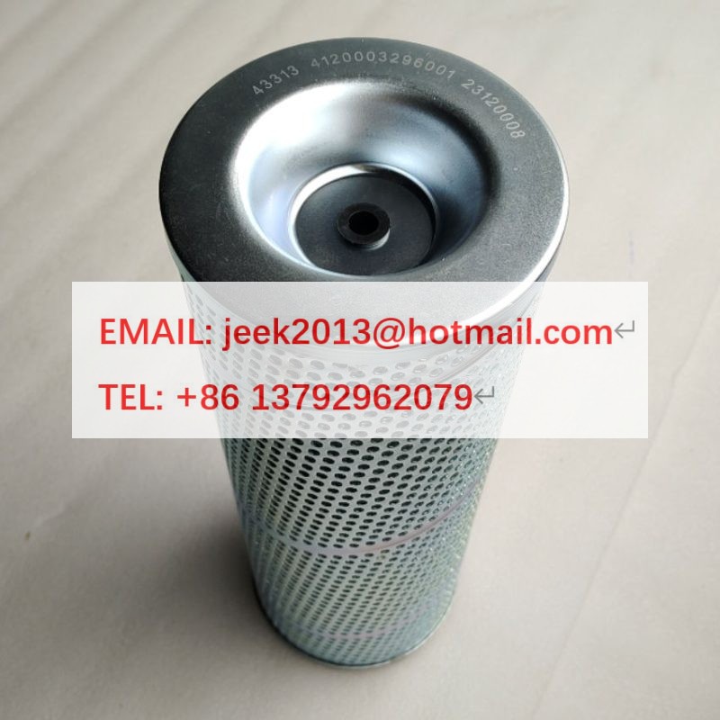 4120003296001 HYDRAULIC FILTER FOR SDLG WHEEL LOADER