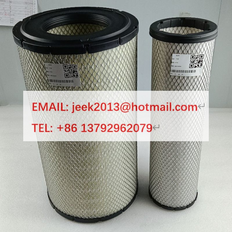 800104345 800104344 AIR FILTER SET FOR XCMG EXCAVATOR