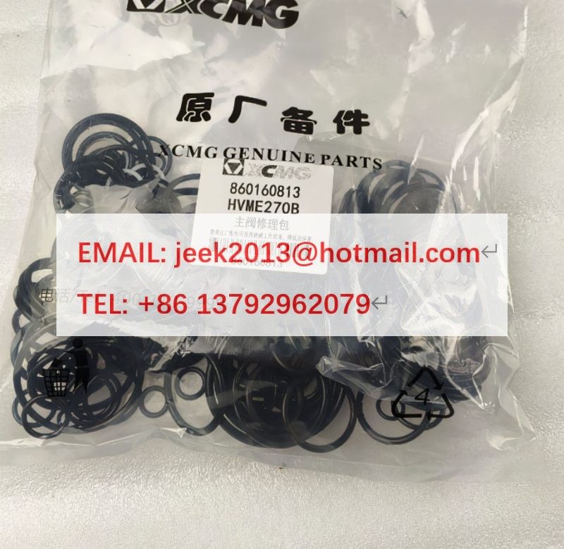 860160813 MAIN CONTROL VALVE SEAL RING KIT FOR XCMG XE215C EXCAVATOR HVME270B