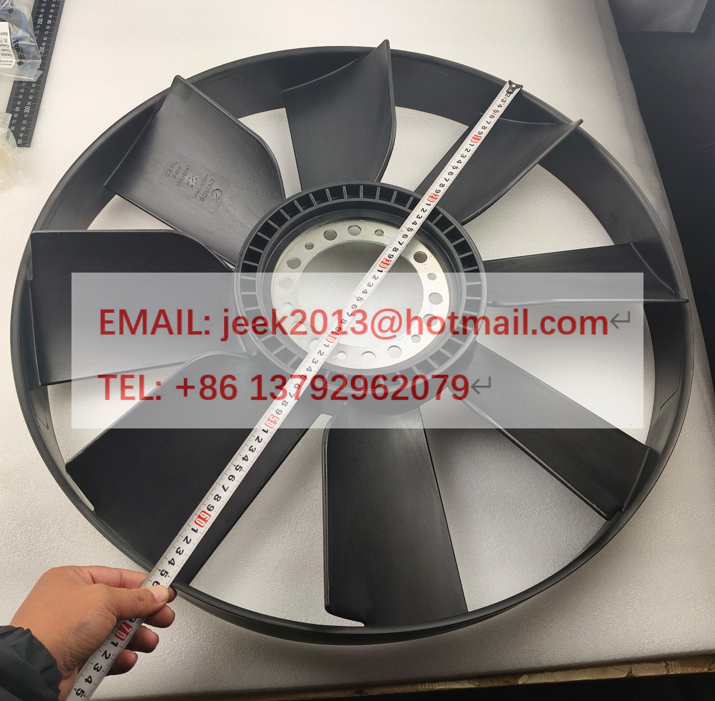 05576241 FAN IMPELLER FOR BOMAG BW219D-4 BW226DH-4 BW211D-3 DRUM ROLLER