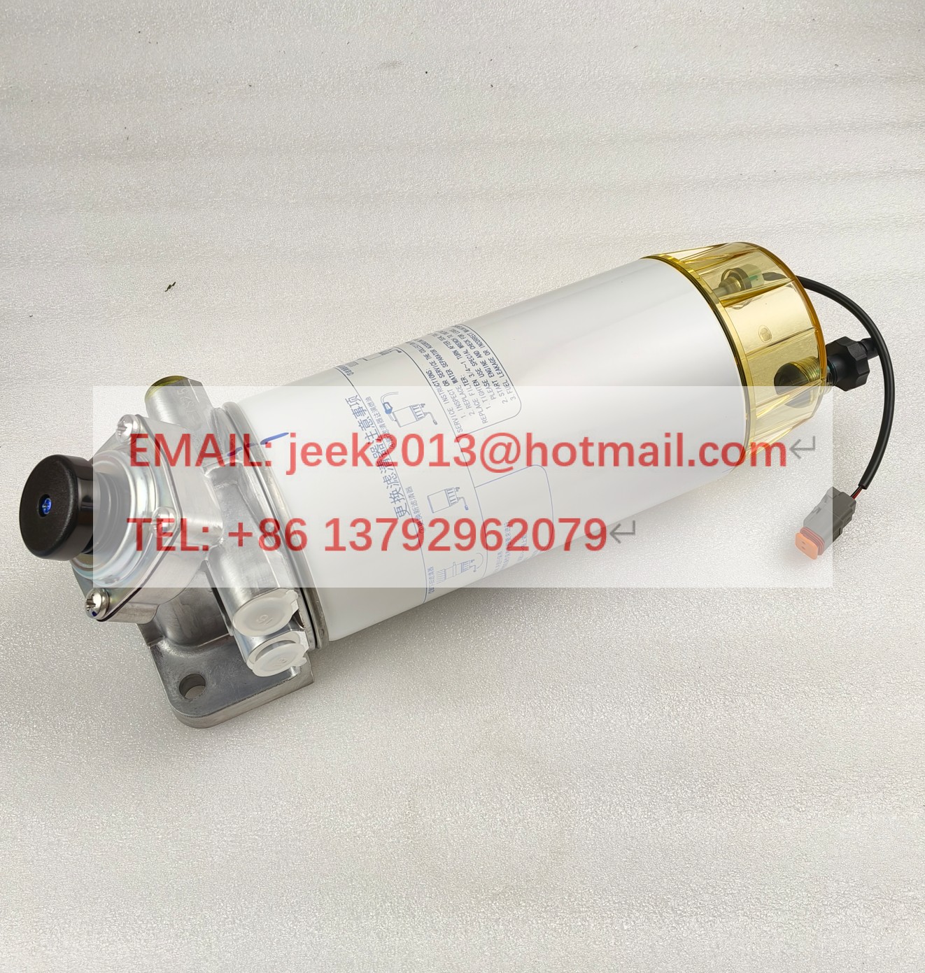 800194546 FUEL FILTER WITH PUMP FOR XCMG EXCAVATOR